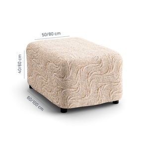 Printed Microfibra - Funda Ottomana Ambar