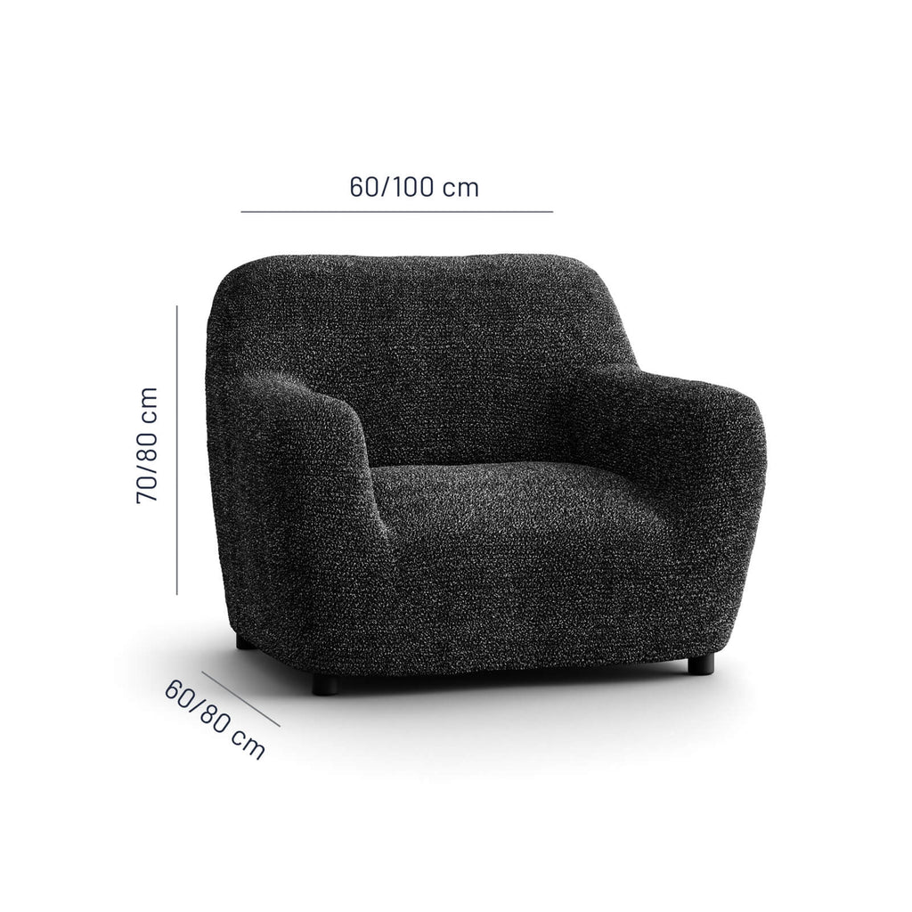 Printed Microfibra - Funda Sillon Anthracite