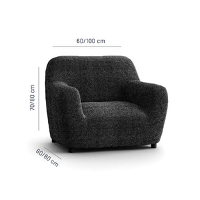 Printed Microfibra - Funda Sillon Anthracite