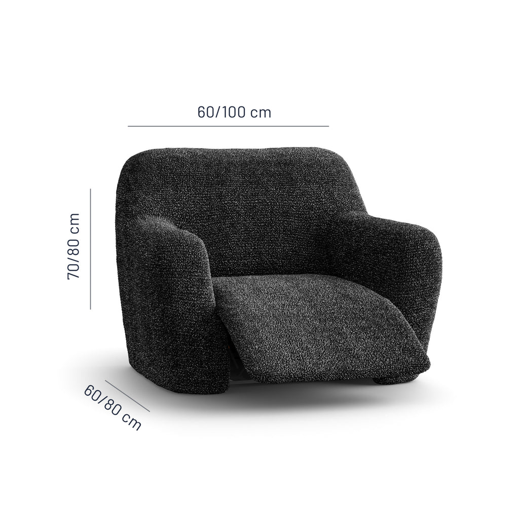 Printed Microfibra - Funda Berger Anthracite