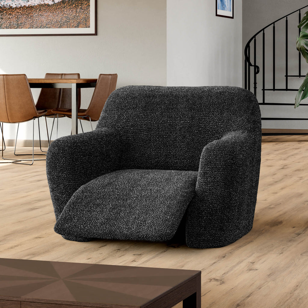 Printed Microfibra - Funda Berger Anthracite
