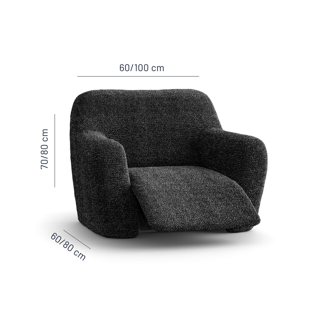 Printed Microfibra - Funda Berger Anthracite