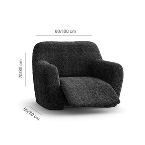 Printed Microfibra - Funda Berger Anthracite