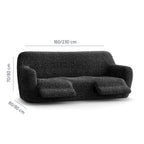 Printed Microfibra - Funda Berger 3 cuerpos Anthracite