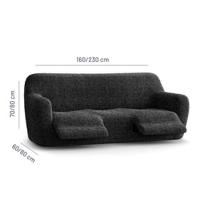 Printed Microfibra - Funda Berger 3 cuerpos Anthracite