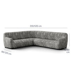 Printed Microfibra - Funda Sofa Esquinero Night