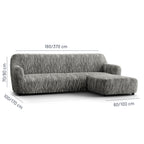 Printed Microfibra - Funda Sofa L Derecho Night