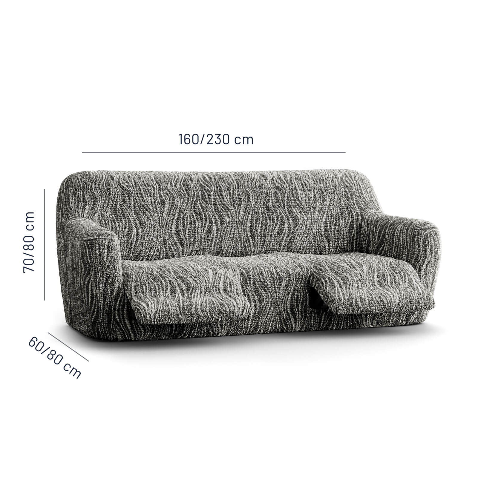 Printed Microfibra - Funda Berger 3 cuerpos Night