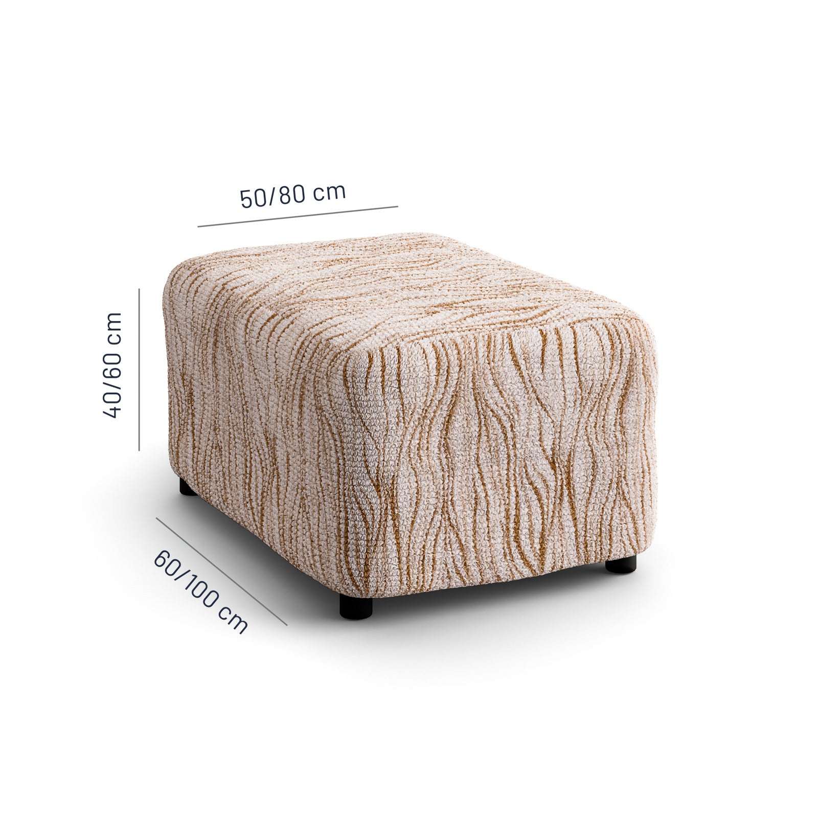 Printed Microfibra - Funda Ottomana Haze