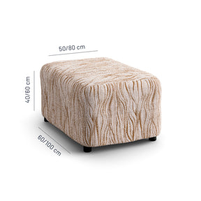 Printed Microfibra - Funda Ottomana Haze