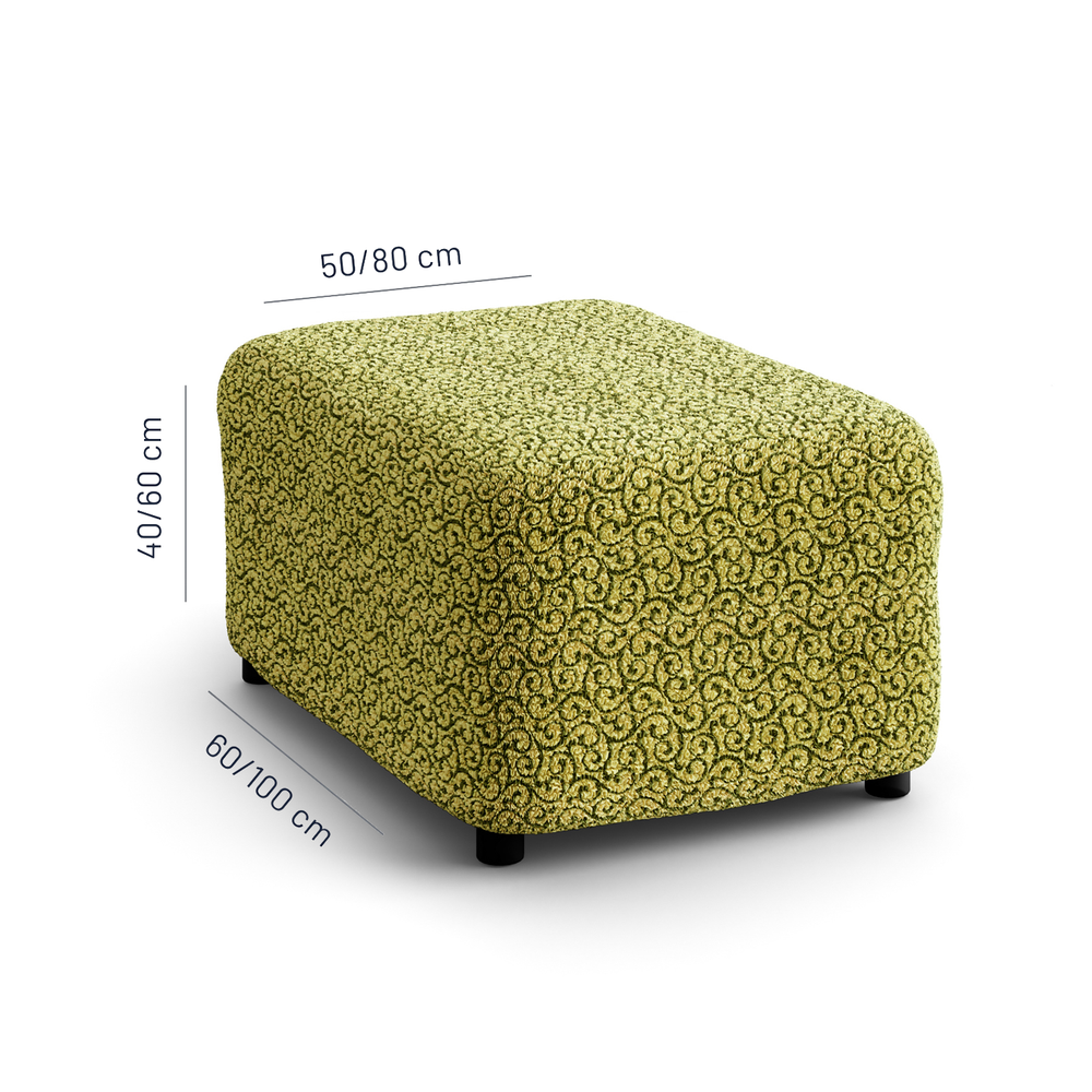 Printed Microfibra - Funda Ottomana Juniper