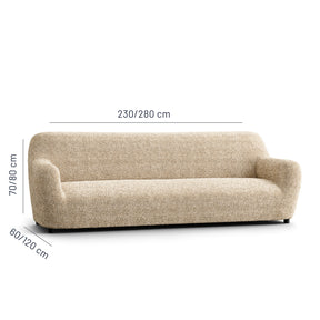 Printed Microfibra - Funda Sofa 4 cuerpos Sand