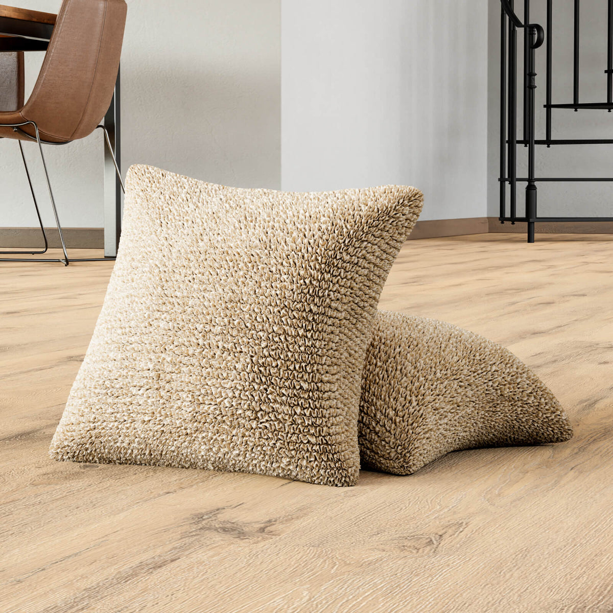 Printed Microfibra - 2 Fundas Cojines Sand