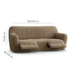 Printed Microfibra - Funda Berger 3 cuerpos Sienna