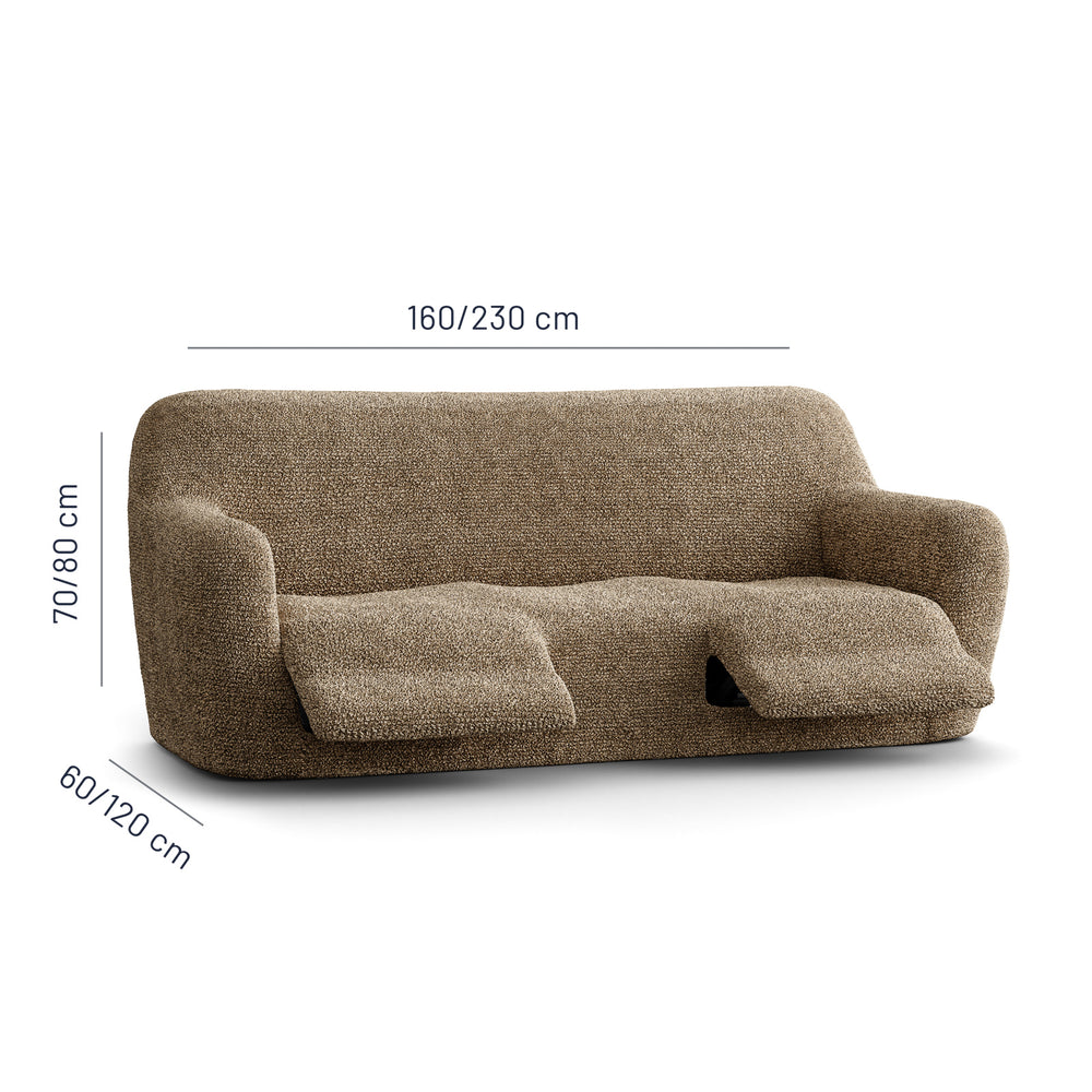 Printed Microfibra - Funda Berger 3 cuerpos Sienna