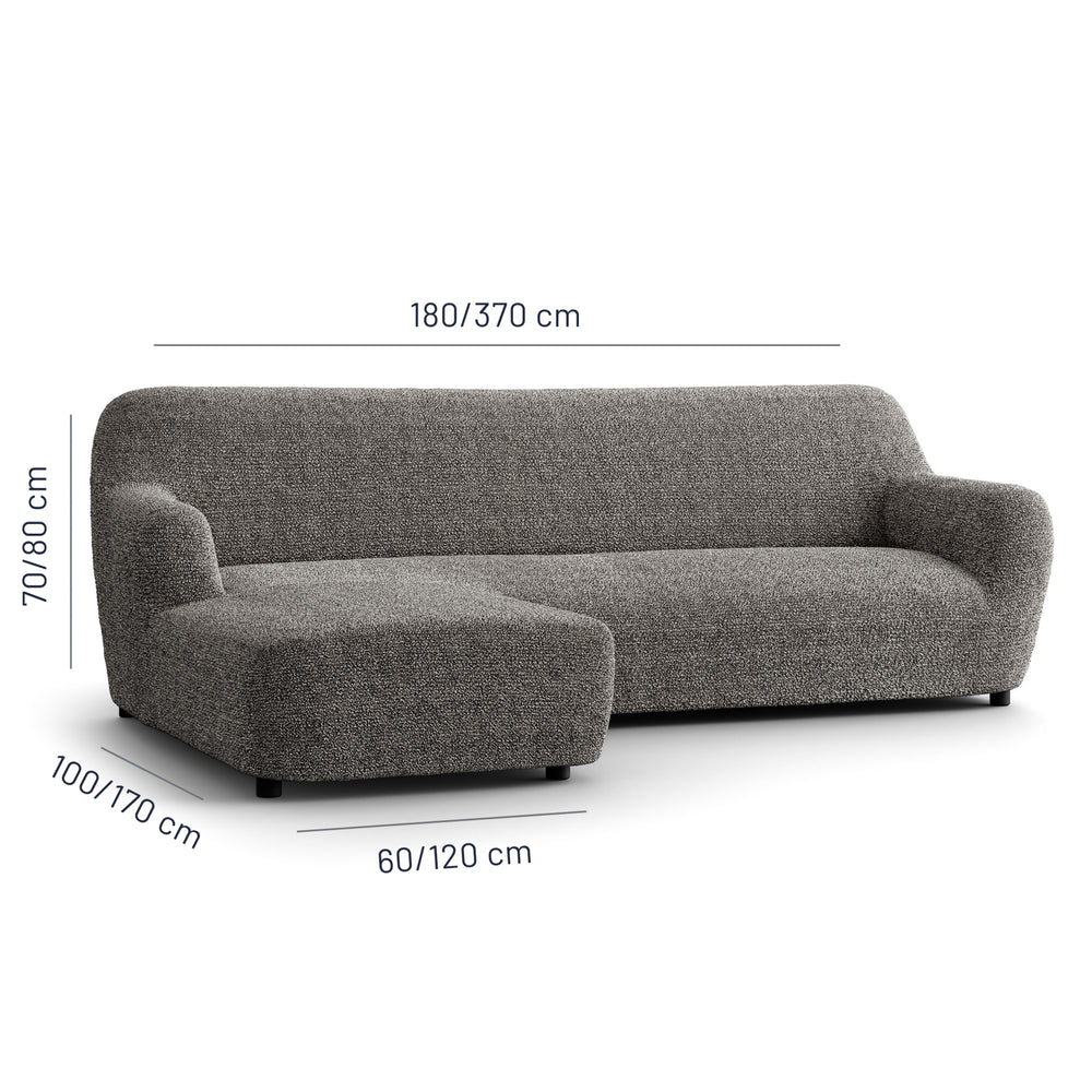 Printed Microfibra - Funda Sofa L Derecho Basalt