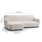 Printed Microfibra - Funda Sofa L Izquierdo Stracciatella