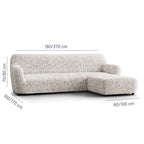 Printed Microfibra - Funda Sofa L Derecho Stracciatella