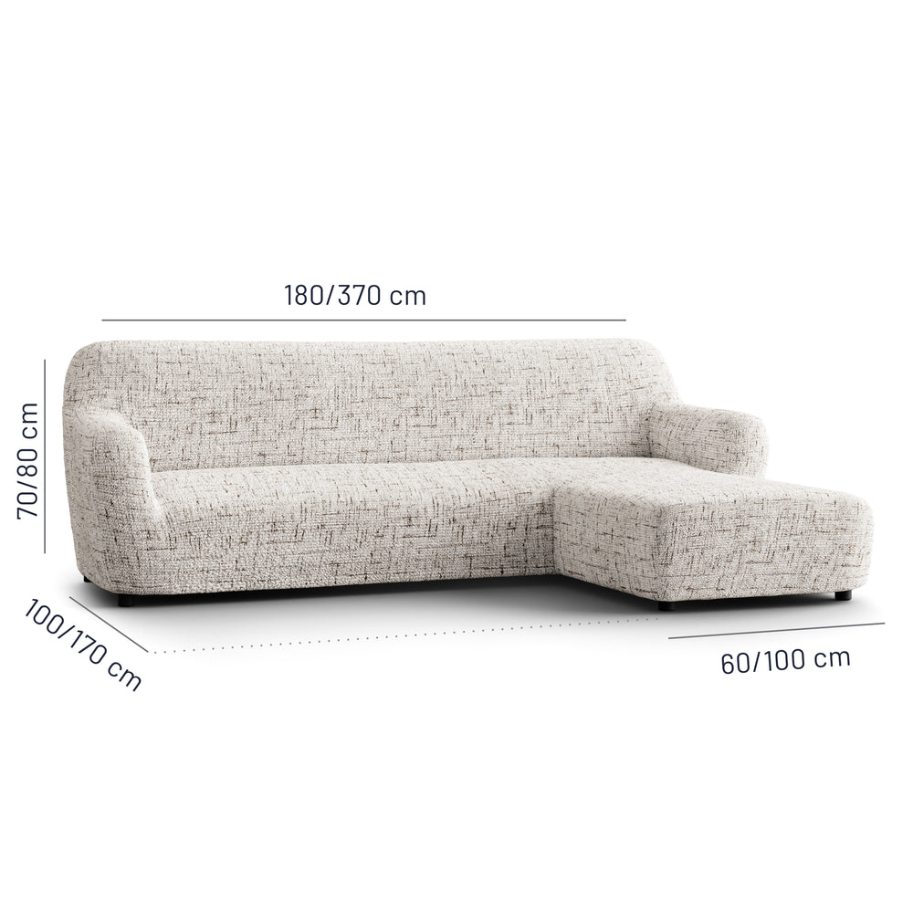 Printed Microfibra - Funda Sofa L Derecho Stracciatella