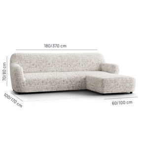 Printed Microfibra - Funda Sofa L Derecho Stracciatella