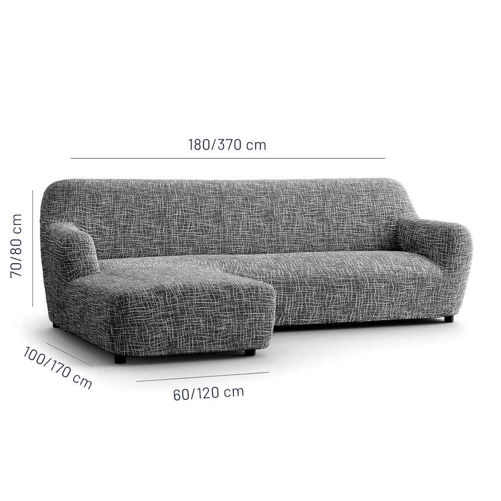 Printed Microfibra - Funda Sofa L Izquierdo Twilight