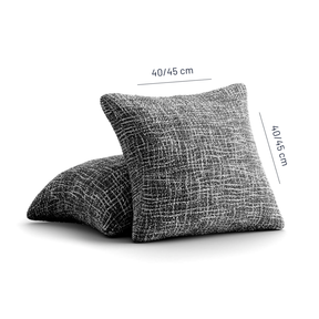 Printed Microfibra - 2 Fundas Cojines Twilight