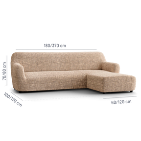 Printed Microfibra - Funda Sofa L Derecho Light