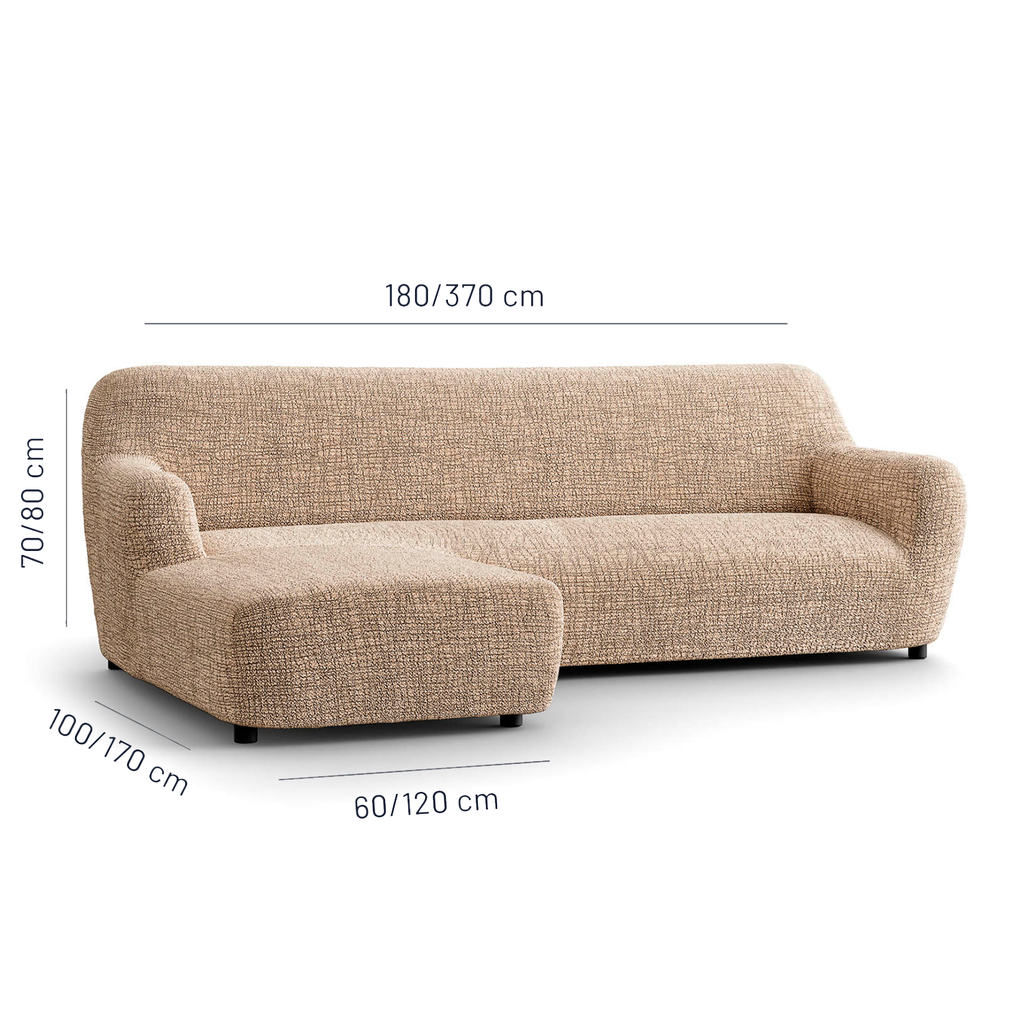 Printed Microfibra - Funda Sofa L Izquierdo Light