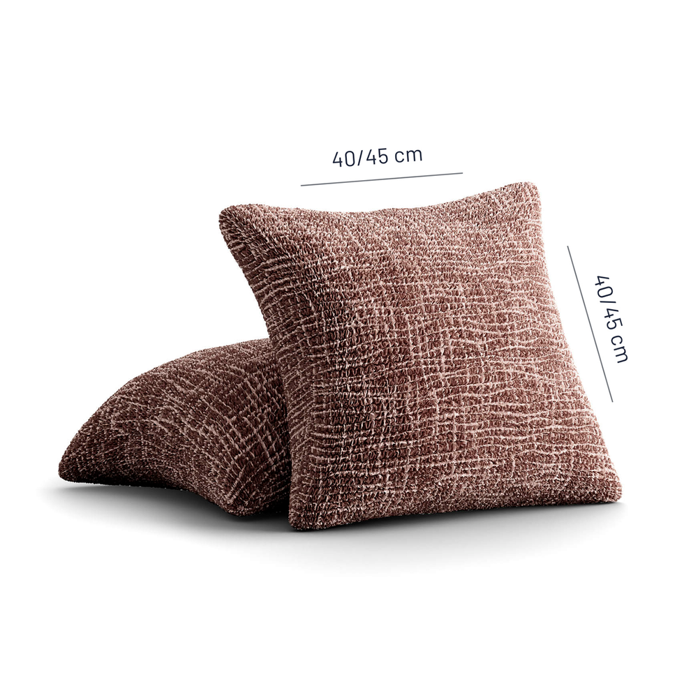 Printed Microfibra - 2 Fundas Cojines Warm