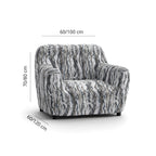 Printed Microfibra - Funda Sillon Marble