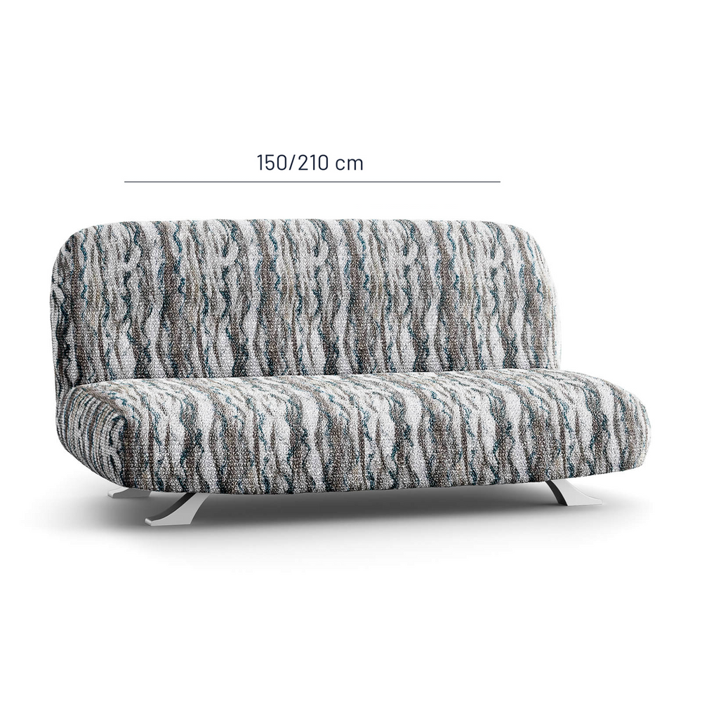Printed Microfibra - Funda Futon Marble
