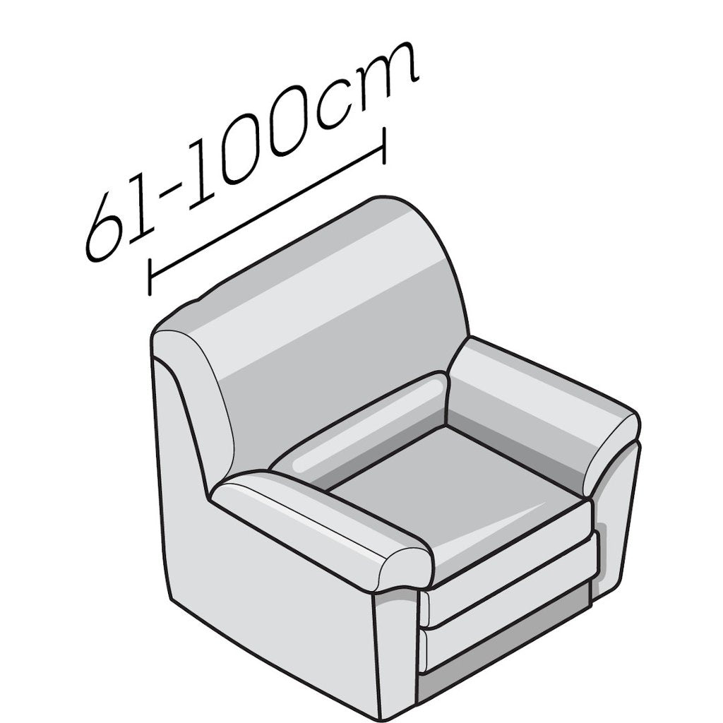 Fuco Velvet - Funda Sillon Bordeaux