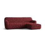 Fuco Velvet - Funda Sofa L Derecho Bordeaux