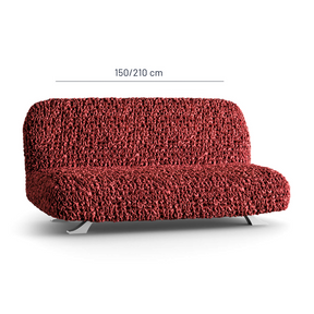 Fuco Velvet - Funda Futon Bordeaux