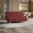 Fuco Velvet - Funda Futon Bordeaux
