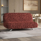 Fuco Velvet - Funda Futon Bordeaux