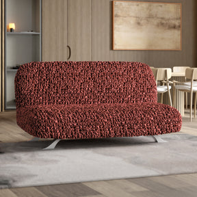 Fuco Velvet - Funda Futon Bordeaux