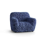 Fuco Velvet - Funda Sillon Blue