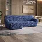 Fuco Velvet - Funda Sofa L Izquierdo Blue