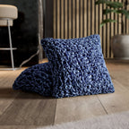 Fuco Velvet - 2 Fundas Cojines Blue
