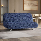 Fuco Velvet - Funda Futon Blue