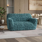 Fuco Velvet - Funda Sofa 2 cuerpos Green Emerald