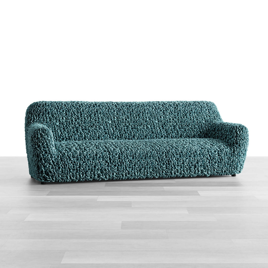 Fuco Velvet - Funda Sofa 4 cuerpos Green Emerald