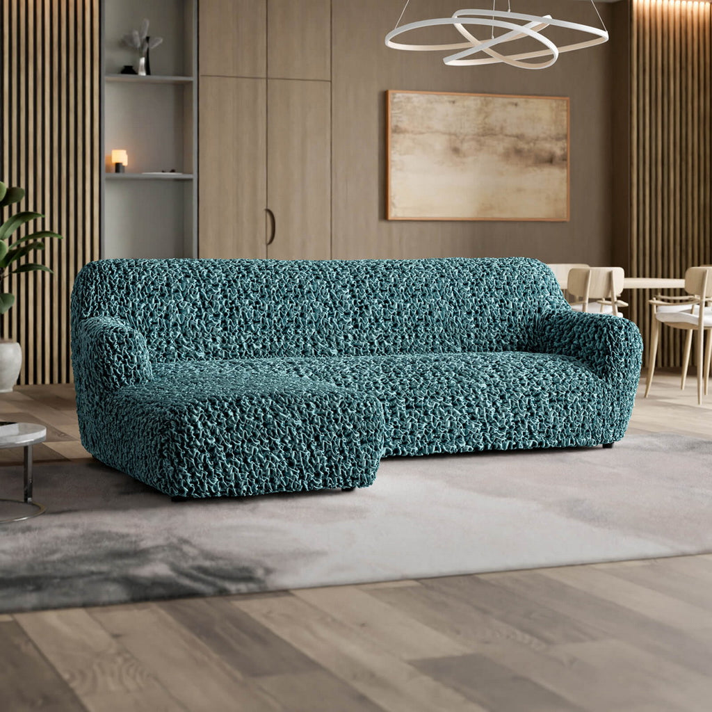Fuco Velvet - Funda Sofa L Izquierdo Green Emerald