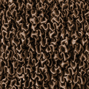 Fuco Velvet - Funda Ottomana Chocolate
