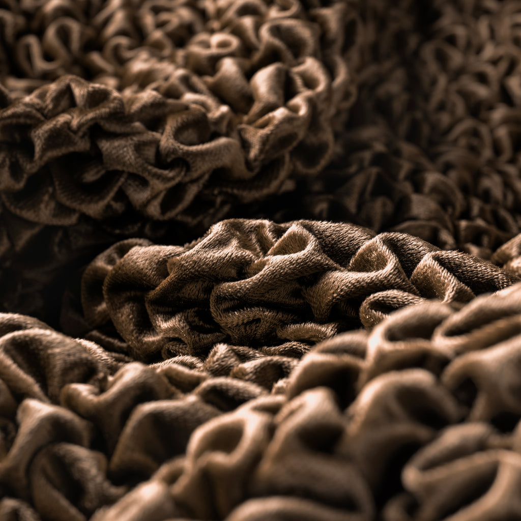 Fuco Velvet - Funda Futon Chocolate