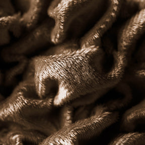 Fuco Velvet - Funda Ottomana Chocolate