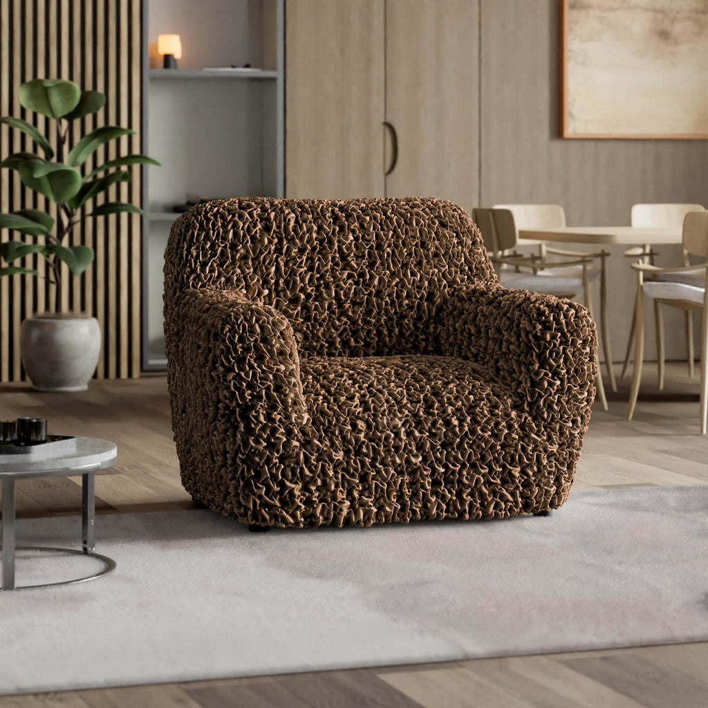 Fuco Velvet - Funda Sillon Chocolate