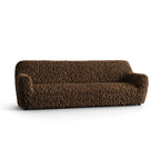 Fuco Velvet - Funda Sofa 4 cuerpos Chocolate