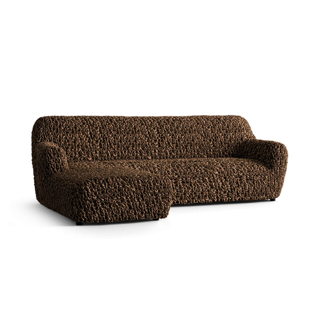 Fuco Velvet - Funda Sofa L Izquierdo Chocolate
